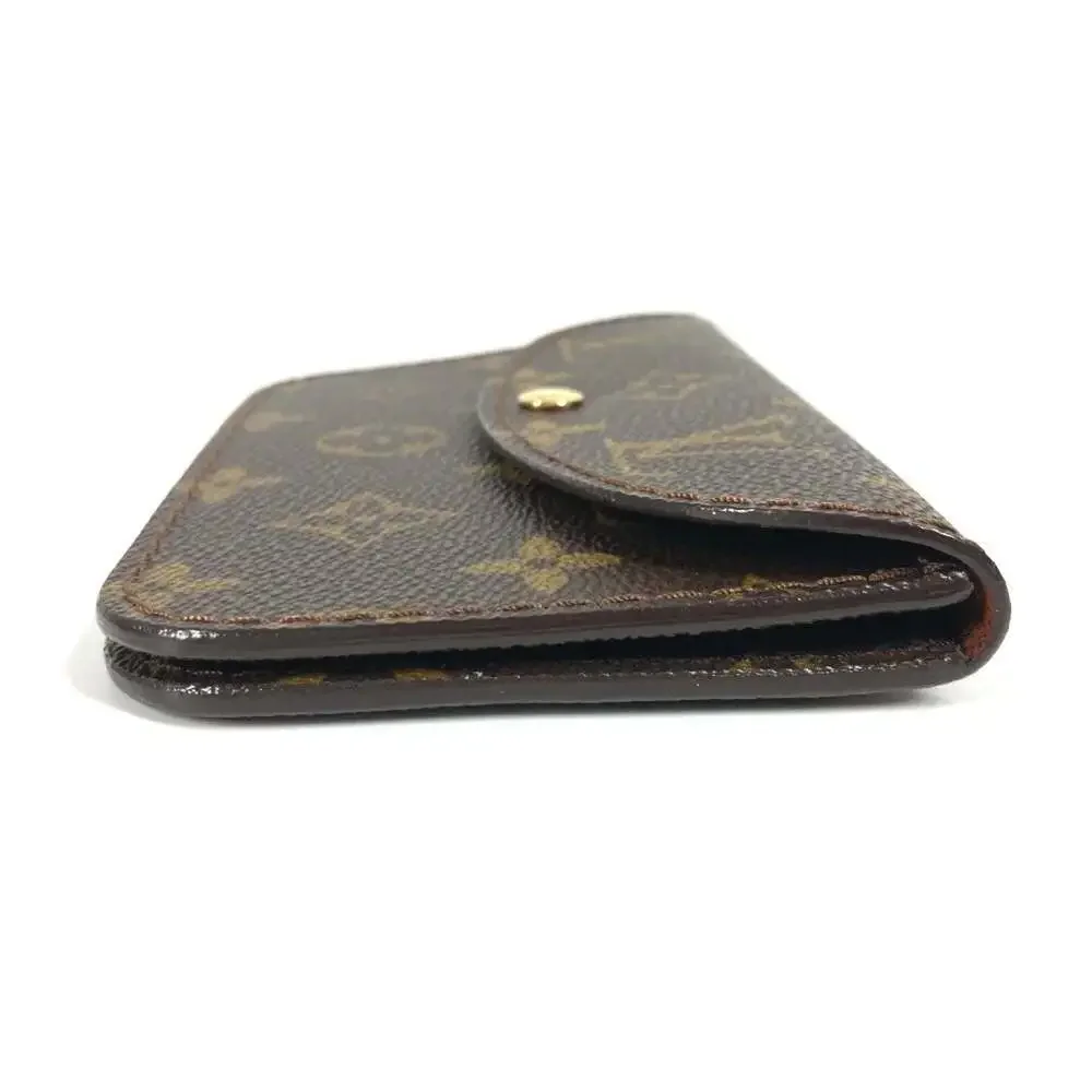 LOUIS VUITTON Brown Monogram Canvas Pochette Pouch